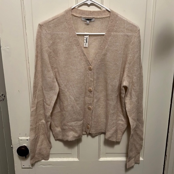 Madewell Alpaca-Blend V-Neck Cardigan - Picture 3 of 10